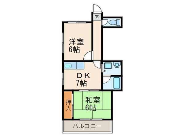 メゾン醒ヶ井の物件間取画像